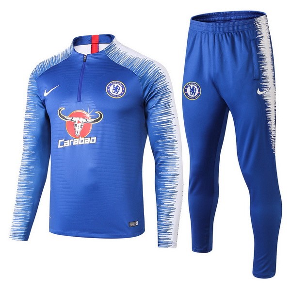 Survetement Football Enfant Chelsea 2018-19 Bleu